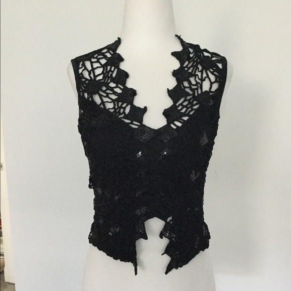 French crocheted camisole - Picture 1 of 5
